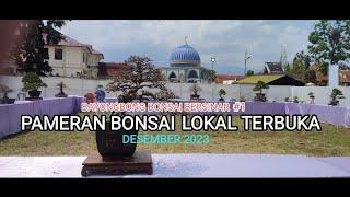 PAMERAN BONSAI LOKAL TERBUKA  BAYONGBONG BONSAI BERSINAR #1  BONSAI INDONESIA