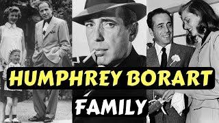 Actor Humphrey Bogart Family Photos With Wife Spouse Lauren Bacall and Children Leslie Bogart