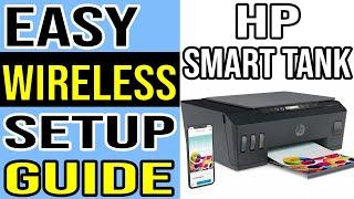 Easy Wireless Setup Guide HP Smart Tank 515 Printer