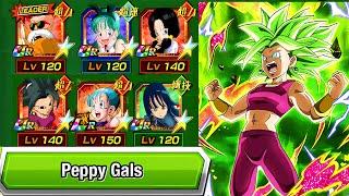 MASTER ROSHI PEPPY GALS CATEGORY TEAM SHOWCASE Dragon Ball Z Dokkan Battle