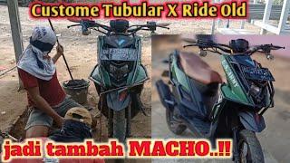 Tubular yamaha X Ride old Custome sendiri