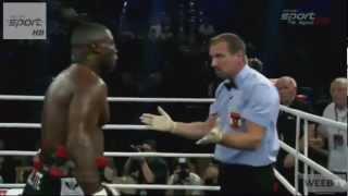 REFEREE KNOCKED OUT by a Boxer Edmund Gerber vs Michael Sprott Bramberg 15.09.2012