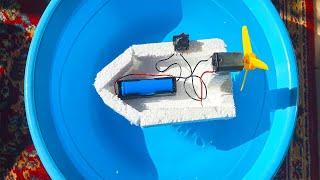 How to Build an Electric Motor Boat Using a DC Motor