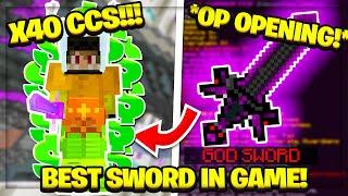 OPENING OVER X40 2020 COSMIC CRATES *WE GET THE BEST SWORD*  CosmicPVP Factions #3