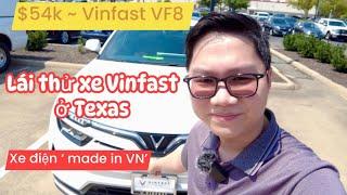 Cận cảnh lái xe VINFAST VF8 review xe made in Việt Nam