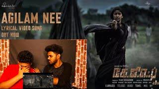 Agilam nee KGF chapter 2 lyrics video song  YUMMY VERITHANAM...