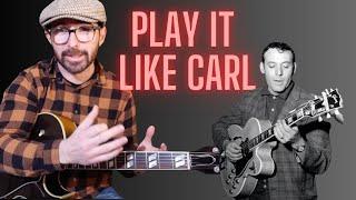 Carl Perkins - Blue Suede Shoes Solo 1 Breakdown Lesson