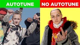 WORST GENIUS INTERVIEWS VS SONGS AUTOTUNE VS. NO AUTOTUNE