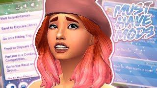 MUST HAVE MODS FOR REALISTIC GAMEPLAY  The Sims 4