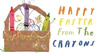 Kids Book Read Aloud Happy Easter from the Crayons - by Drew Daywalt