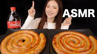 【ASMR咀嚼音】ぐるぐるソーセージ１Kg食べたSAUSAGE【Eating Sounds】