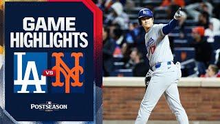 Dodgers vs. Mets NLCS Game 3 Highlights 101624  MLB Highlights