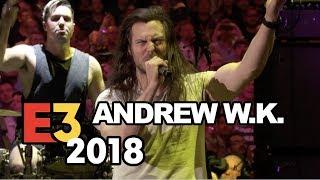 Andrew W.K. - Ready To Die Live E3 Bethesda 2018 RAGE 2 Soundtrack