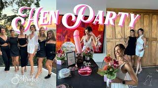 Hen Party vlog  celebrating my friends bachelorette 