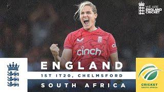 Brunt Equals Record  Highlights - England v South Africa  1st Womens Vitality IT20 2022