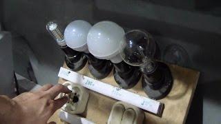 Светодиодные лампы из Китая. Обзор тест доработка и ремонт