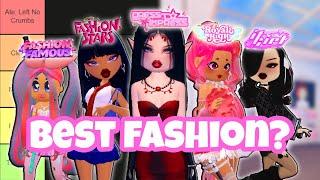 Ranking YOUR Favorite Roblox Fashion Games #dresstoimpress #dti #dresstoimpressroblox #roblox