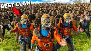 Can the BEST CLAN in Rust Defeat 100 Zombies?