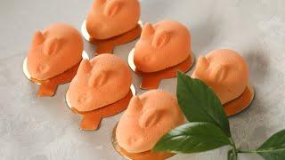 МОРКОВНЫЕ КРОЛИКИ Рецепт муссовых пирожных Carrot mousse cake recipe