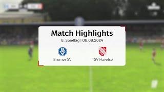 Der Bremer SV unterliegt dem Tabellenführer aus Havelse I Regionalliga Nord 8. Spieltag