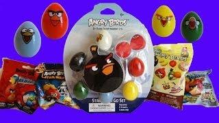 Angry Birds Mashem KNEX & Star Wars Blind Bags & Stamp and Go Set Unoxing