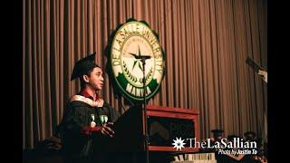 “Fate” - De La Salle University DLSU 194th CE Graduation Speech - James Marius N. Bolinao
