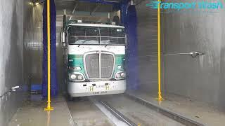 Big Automated Truck Wash System