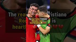 REAL REASON Ronaldo CRIED  #football