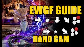 TEKKEN 8 How to do EWGF Electrics on CONTROLLER  PAD with HAND CAM @The_Keyboard_Warrior