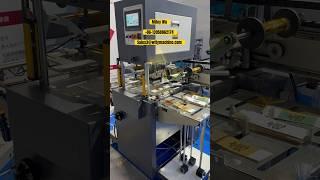 Canton Fair Automatic Hot Foil Stamping Machine on Bookmarks