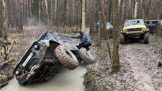 Nissan Patrol на 42 турбо Нива. Глина которая убивает.