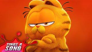 Garfield Sings A Song About Food The Garfield Movie 2024 Animation Parody