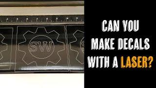 How to Laser Cut a Vinyl Sticker – Sample Decal Design File Available