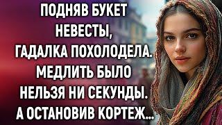 Подняв букет невесты гадалка похолодела. А остановив кортеж…