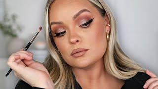 BEST DRUGSTORE MAKEUP TUTORIAL  Cool Toned Fall Glam - Hacks Tips & Tricks for Beginners