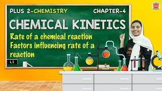 Chemical Kinetics - Rate of Reaction  L1  Plus Two Chemistry Ch 4   Vedantu Malayalam