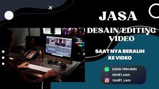 Jasa Edit Video Kekinian untuk konten Social Media
