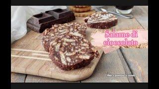 Salame di cioccolato ricetta semplice senza cottura