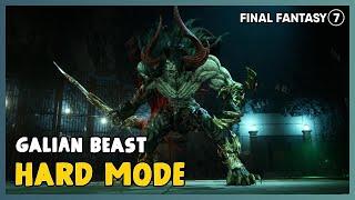 FF7 Rebirth - Galian Beast Hard Mode Chapter 11 NO GOTTERDAMMERUNG