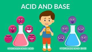 Acid and Base  Acids Bases & pH  Video for Kids