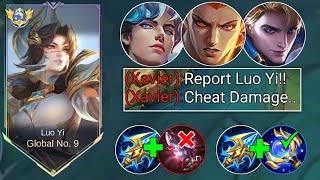 NEW GLOBAL LUO YI ONE SHOOT BUILD  LUO YI BEST BUILD & EMBLEM 2024  MLBB