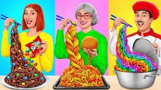 Me vs Grandma Cooking Challenge  Kitchen War by TeenDO Challenge
