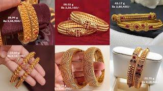 Unlock the Beauty of Gold Bangles Designs Weight and Price  Shridhi Vlog