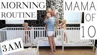 MY MORNING ROUTINE with 10 CHILDREN -  PART 13 