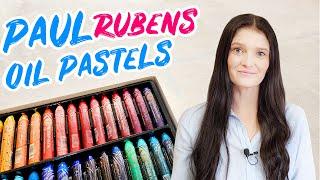 PAUL RUBENS HAIYA OIL PASTEL REVIEW + SWATCHES  by Syndia Art