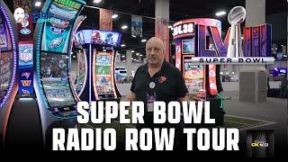 SUPER BOWL LVIII RADIO ROW TOUR