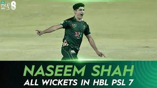 Watch all Naseem Shah wickets in HBL PSL 7