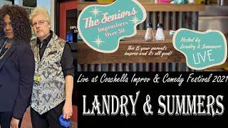 The Seniors Improv Comedy Landry & Summers at The Coachella Valley Improv Festival 2021