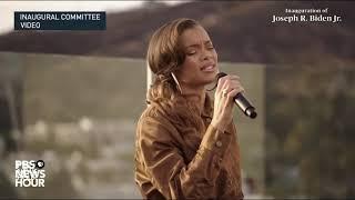 WATCH Andra Day performs Rise Up in Bidens virtual inaugural parade