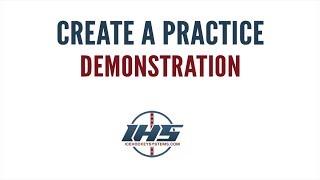 Create a Hockey Practice - Demonstration on IceHockeySystems.com